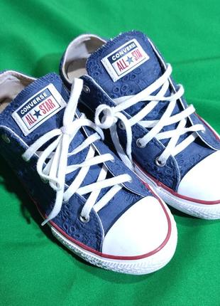 Женские, подростковые кеды converse all star, размер eu 35,5 - стелька 21,5 см.1 фото