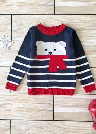 Светр з мишком ведмедем