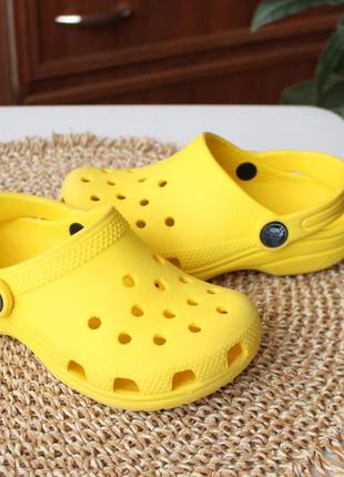 Яркие фирменные сабо крокс crocs оригинал c 10 унисекс