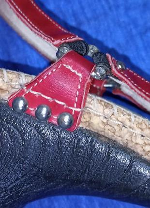 Суперкомфортные мягкие кожаные босоножки, сандалии,39,5-40разм.,kalyoka турция.5 фото