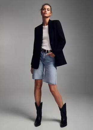 Джинсовые бермуды от mango, 34р, оригинал, испания