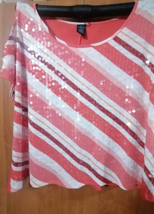 Блискуча літня блузка