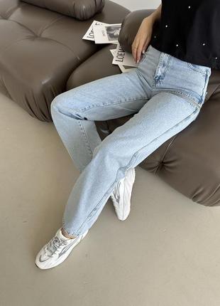 Трендовые джинсы на молниях4 фото