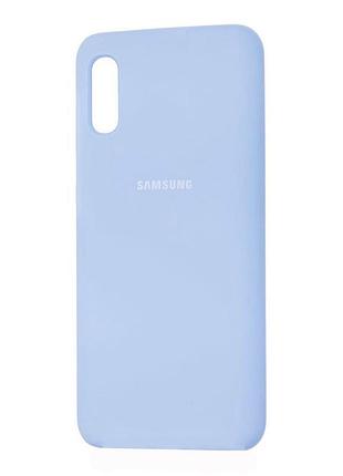 Силіконовий soft touch чохол із мікрофіброю для samsung a50 ла...