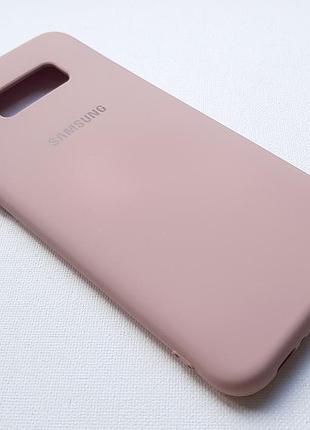 Силіконовий чохол soft touch з мікрофіброю для samsung galaxy ...