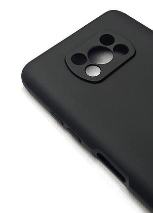 Силіконовий чохол soft touch з мікрофіброю і захистом камери д... 3