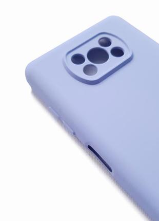 Силіконовий чохол soft touch з мікрофіброю і захистом камери д... 3