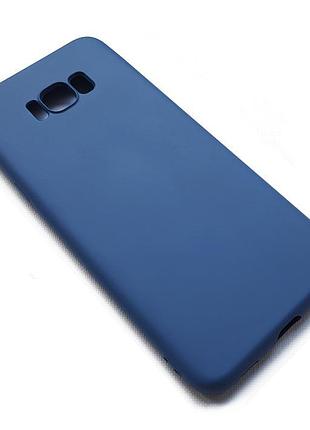 Силіконовий чохол soft touch з мікрофіброю для samsung galaxy ...
