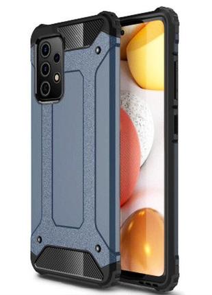 Протиударний чохол на samsung galaxy a52 синій