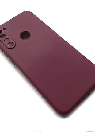 Силіконовий чохол soft touch з мікрофіброю для xiaomi redmi no...