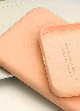 Силіконовий чохол soft touch з мікрофіброю та захистом камери ... 2
