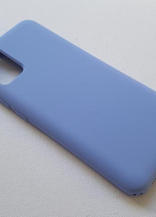 Силіконовий чохол soft touch з мікрофіброю для samsung a02s ла...