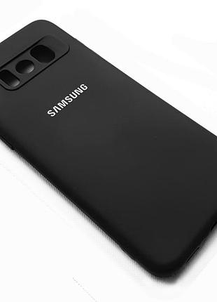 Силіконовий чохол soft touch з мікрофіброю для samsung galaxy ...