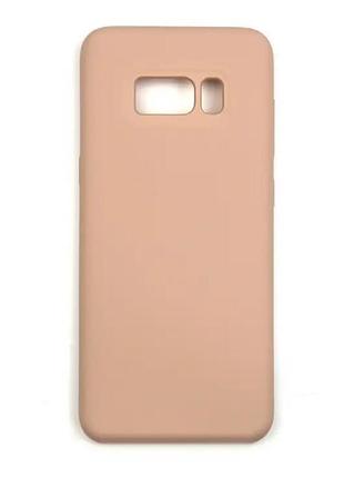 Силіконовий чохол soft touch з мікрофіброю для samsung galaxy ...