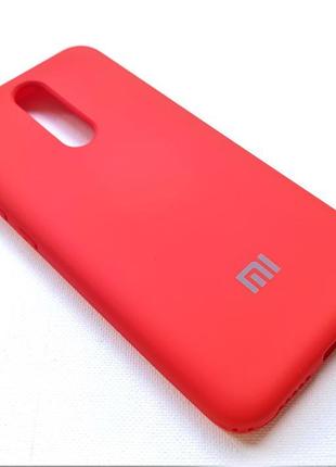 Силіконовий чохол soft touch з мікрофіброю для xiaomi redmi 8 ...