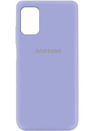 Силіконовий чохол soft touch з мікрофіброю для samsung m31s ла...