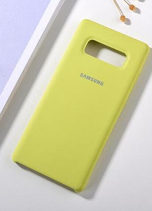 Силіконовий чохол silicone case з мікрофіброю для samsung gala...