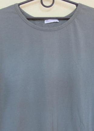 Тоненькая блуза туника с оборкой3 фото