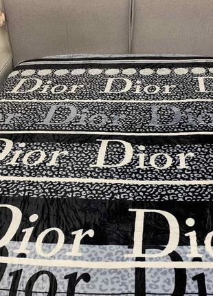 М'яке покривало плед dior мікрофібра 160\200