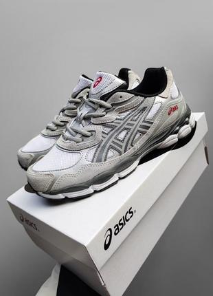 Кроссовки asics gel nyc gray8 фото