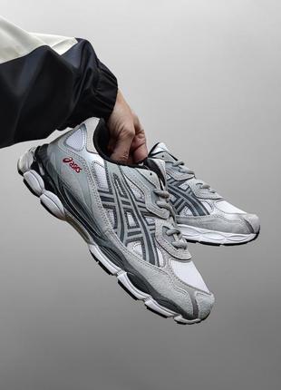 Кроссовки asics gel nyc gray3 фото