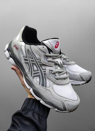 Кроссовки asics gel nyc gray2 фото