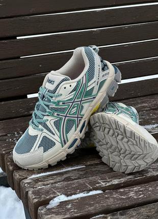 Мужские кроссовки asics gel-kahana 8 beige mint - топ качество