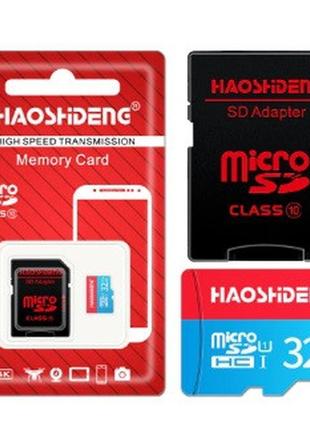 Карта пам'яті microsd карта 32gb (class 10) з адаптером