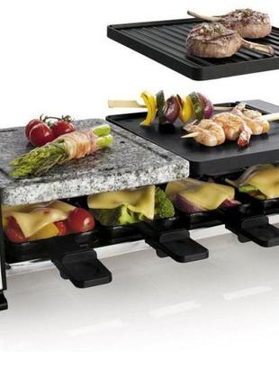 Електрогріль raclette - grill silver crest раклет гриль