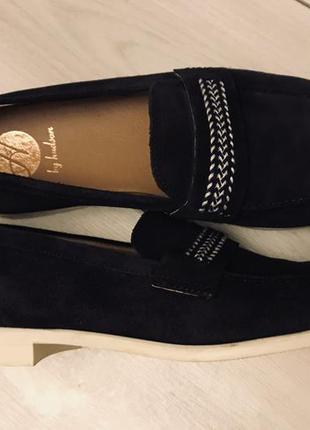 Новые замшевые туфли hampton 45р.4 фото