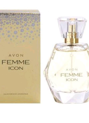 Avon femme icon 50 ml жіноча парфумована вода (ейвон фем ікон)