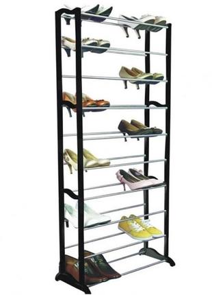 Полиця-підставка для взуття amazing shoe rack органайзер стійк...2 фото