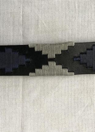 Аргентинский кожаный ремень с вышивкой arqana7 фото
