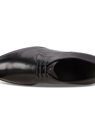 Туфли ecco  derby black. оригинал. р 43, 447 фото