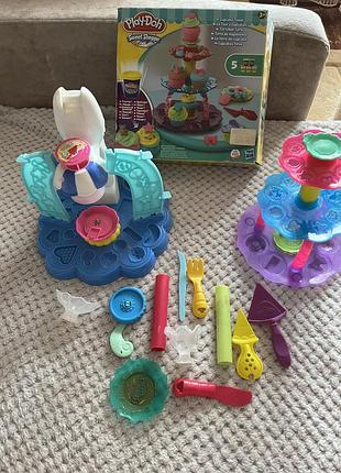 Playdoh 2 набори кондитера разом