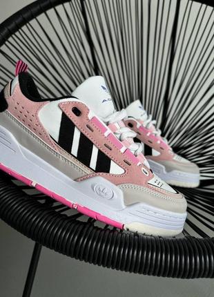 Кросівки adidas adi 2000 white pink3 фото