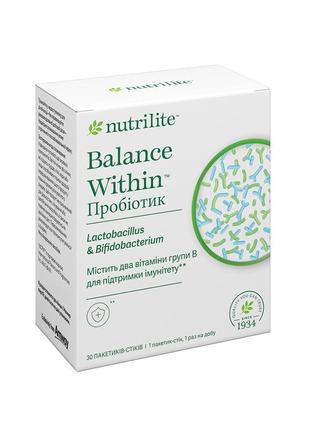 Nutrilite™ balance within™ пробіотик 30 саше х 1,5 г1 фото