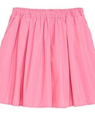 Новая юбка пачка h&m пышная юбка розовая4 фото
