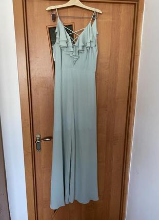 Длинное платье сарафан1 фото