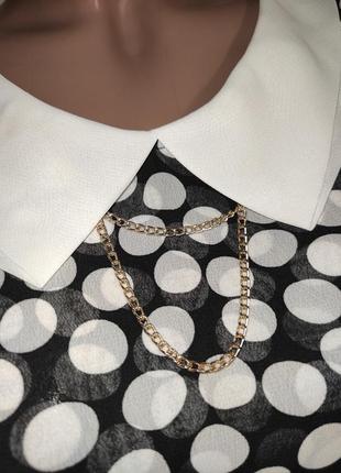 Блуза, блузка з цепочкою, сорочка, рубашка, кофта жіноча, женская.3 фото