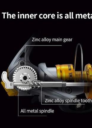 Рыболовная катушка металлический механизм nf 20003 фото