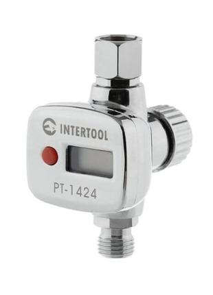 Регулятор тиску з цифровим манометром intertool pt-14241