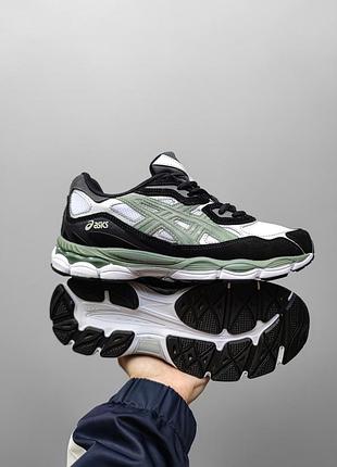 Кроссовки asics gel nyc green