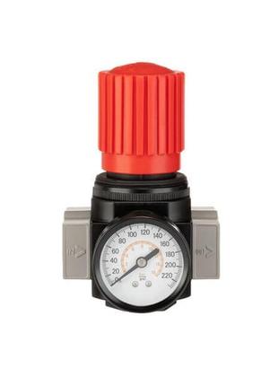 Регулятор тиску 1/2", 1-16 барів, 4000 л/хв, професійний inter...