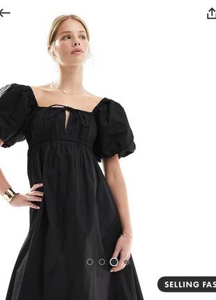 Поплінова сукня asos3 фото