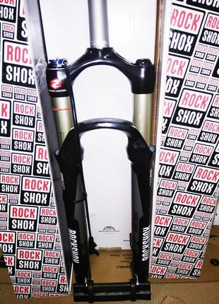 Вилка велосипедна rock shox reba rl 26", прямий шток.