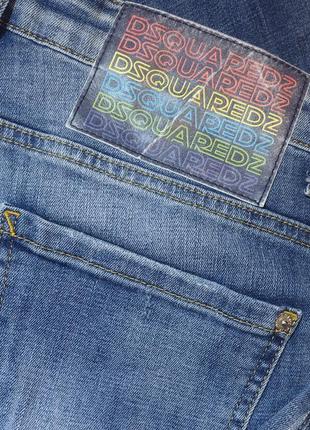 Dsqwared 2 рваные джинсы с/м.10 фото