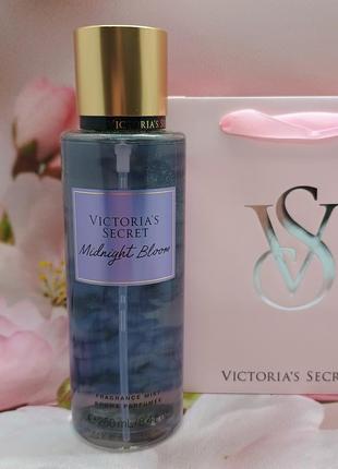 Парфюмированный мист для тела и волос midnight bloom victoria’s secret.