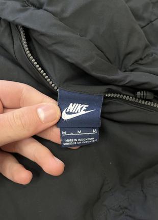 Оригінальна чоловіча двостороння куртка пуховик найк nike4 фото