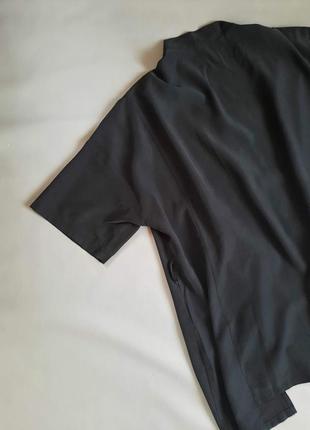 Стильная черная базовая женская накидка кимоно № л1017 фото